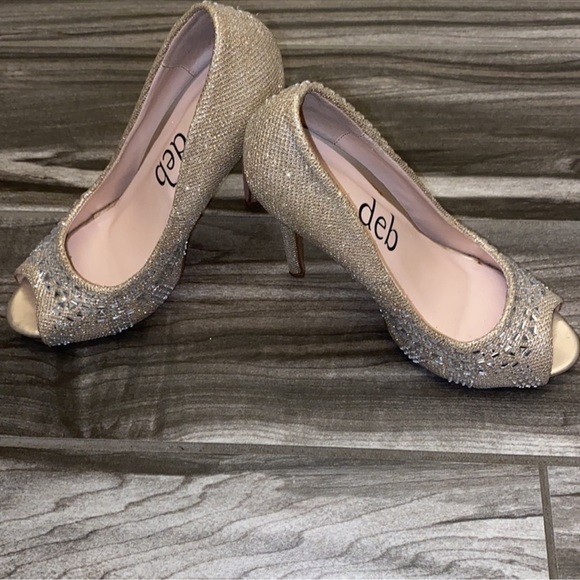 deb Eternity-50 Open-toe Stilettos - Picture 2 of 12